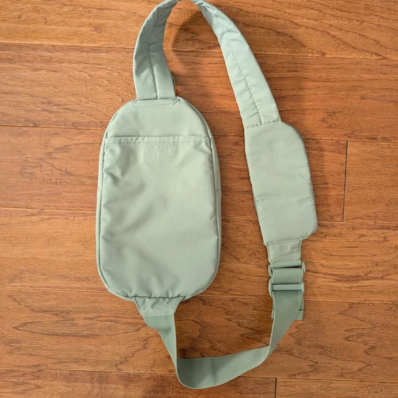 adidas Sage Green Essentials Crossbody Sling Bag - Picture 2 of 5